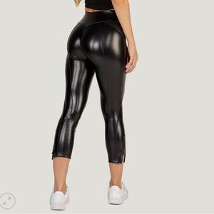 Pairadize faux leather leggings - 7/8 Classic Assthetic Pants